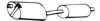FONOS 05481 Middle Silencer